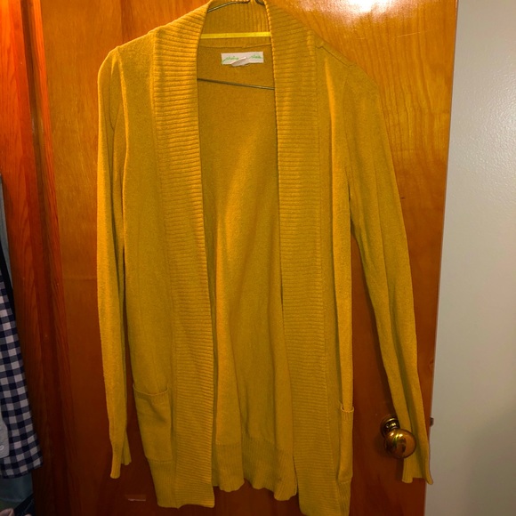Urban Outfitters Sweaters - Urban Outfitters Staring at Stars Yellow Cardigan